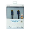 Logilink CHB005 Premium 2x 19-Pins Male HDMI Cable, 3 Meter