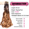 Amir Hair 8 Paquetes De Extensiones De Cabello Sintético Preestirado