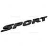 1PC Sport Rear Trunk Lid Letter Logo 3D Badge Emblem