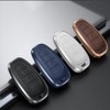 HIBEYO Smart Car Key Case Suitable for Hyundai Protective Leather