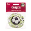 Dekora - Football Cupcake Cases , Paper Cupcake Cases -