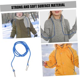 BESPORTBLE Elastic Mitten Clips, 2Pcs Glove Clips for Toddlers Elastic Glove Holder Clip Mitten Holder String Attachment Straps Connectors for Outdoor