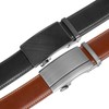 Founders & C Mens Belt 2 Pack,Leather Ratchet Click Belt