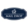 Signs ByLITA Victorian Mail Drop Durable Plastic | Easy Installation