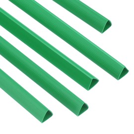 PATIKIL Pack of 100 Binder Folders, 10 mm Binder Folders, Push Handle, 70 Sheets Capacity, A4 Size, Report Folder, Triangle Presentation Folder for Report Cover, CV, Green