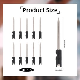 Pack of 10 Standard Labeling Gun Needles, 3.5 cm Replacement Needles, Price Tag Needles for Clothing, Labeling Guns, Micro Stitching (Without Label Gun)