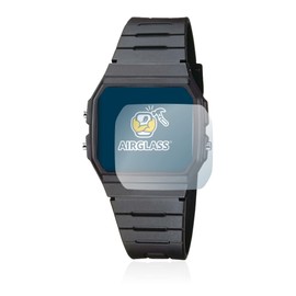 BROTECT Protective Glass for Casio Collection Unisex F-91W Protective Film Tempered Glass [Extremely Scratch-Resistant 9H, Anti-Fingerprint, Ultra Transparent]