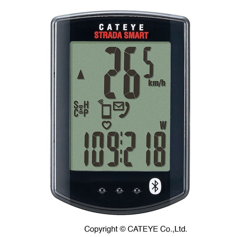CATEYE CC-RD500B Cycling Computer Strada Smart Triple Wireless Kit Speedometer