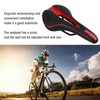Bike Saddle Steel Adjustable Shock Resistant Hollow Mountain Bike Seat