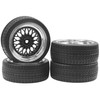 RC 1/10 On Road Tires & Wheel 12mm Hex Plastics