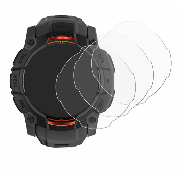 brotect Screen Protector compatible with Garmin Instinct 3 Solar (50