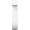Rayher 62672000 MDF Letter U, White, 11 cm, Thickness 2