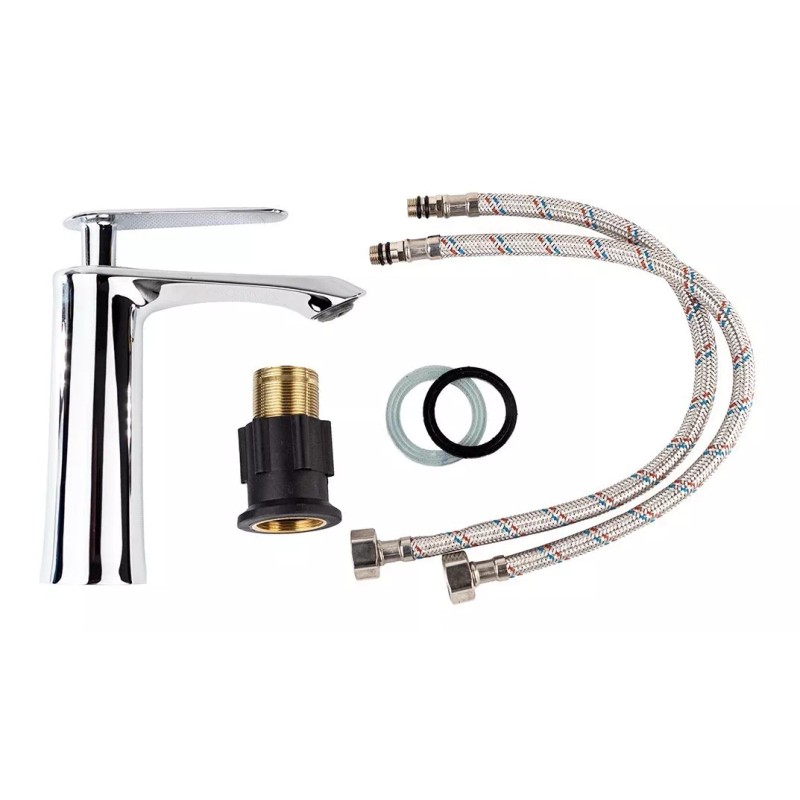 Cnx Mezcladora Monomando Para Lavabo Cromado