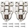 SDTC Tech 2-Pack Retro Silver Style Box Toggle Latch Antique
