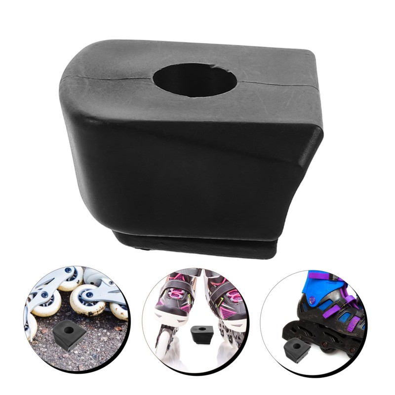 SUPVOX Roller Skate Brakes Toe Stoppers Skating Brake Blocks Replacement