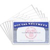 6 Pack Card Protector Social Security, Medicare, Credit & Driver's