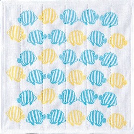 Kaya Fabric Dish Towel Angelfish KAYA10