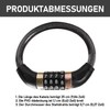 RESET -916 25cm Four-Digit Combination Lock Multifunction for Refrigerators and