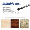 Faithfull FAIFOR10 Forstner Bit for Hardwood, Softwood, Drilling, Boring, Straight,