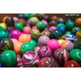 Rhode Island Novelty, ASSORTED 27MM Bouncy Balls (250 count)