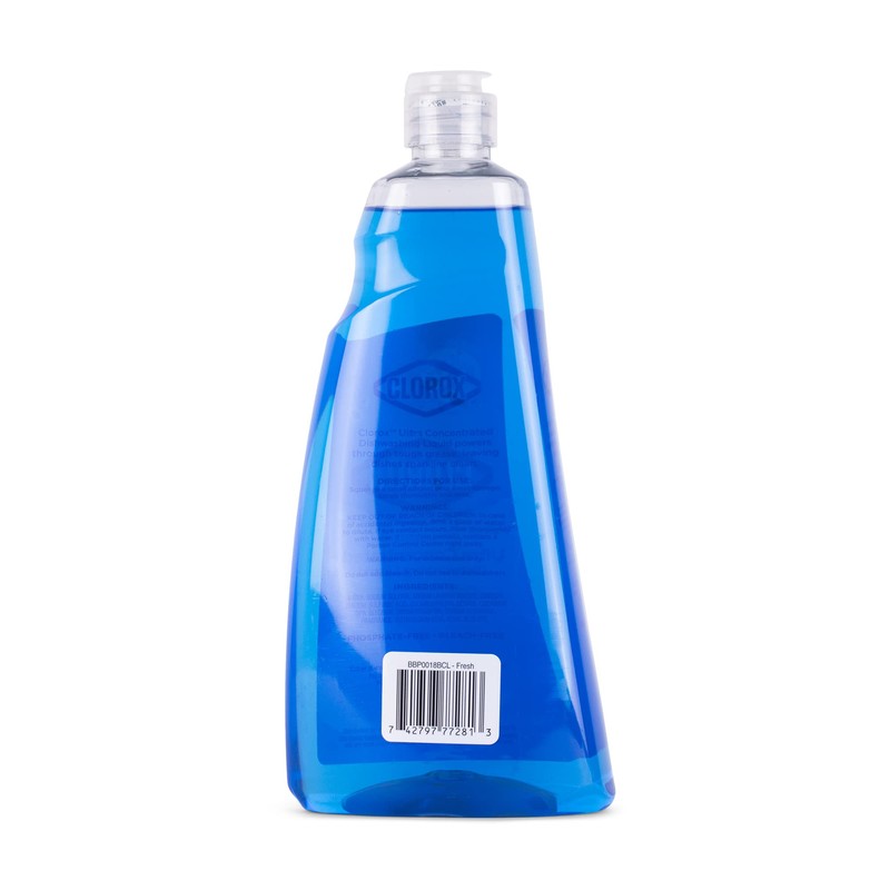 Clorox Ultra Concentrated Dishwashing Liquid Dish Soap with Oxi, Fresh