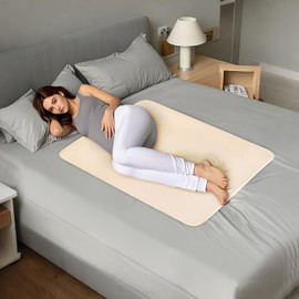 GAOUREL Washable Nursing Pad, Waterproof and Reusable High Absorbency Incontinence Bed Pad, Leak Proof Mattress Protector, Suitable for Patients, The Elderly and Pregnant Women(80 * 120CM)