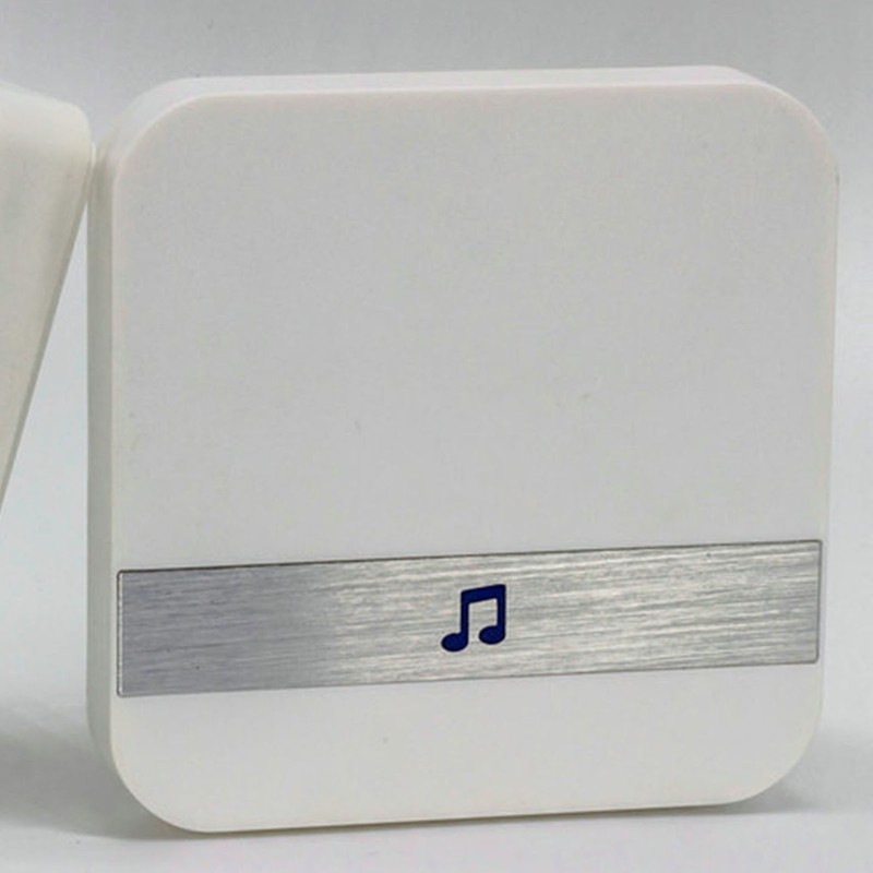 Wireless Doorbell Transmitter Receiver Emergency Caregiver Pager 300M Long Distance
