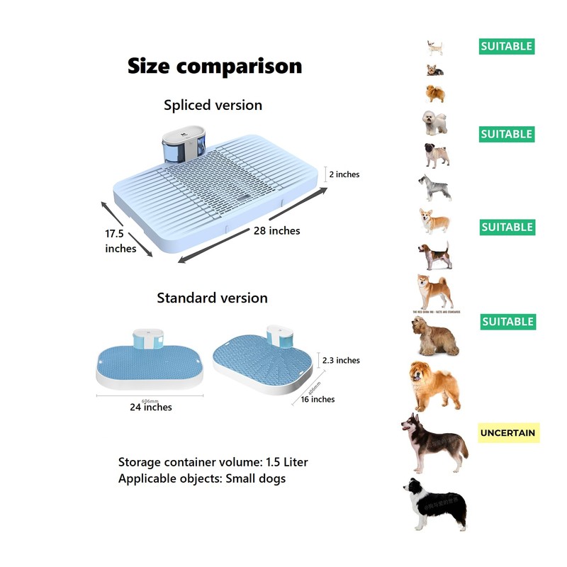 WonPad Smart Dog Potty Free from Disposable Pee Pads!Automatical Pee