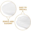 Ceiling Light Cover Replacement Clip-on for Ceiling Mounted Fixture, Mushroom