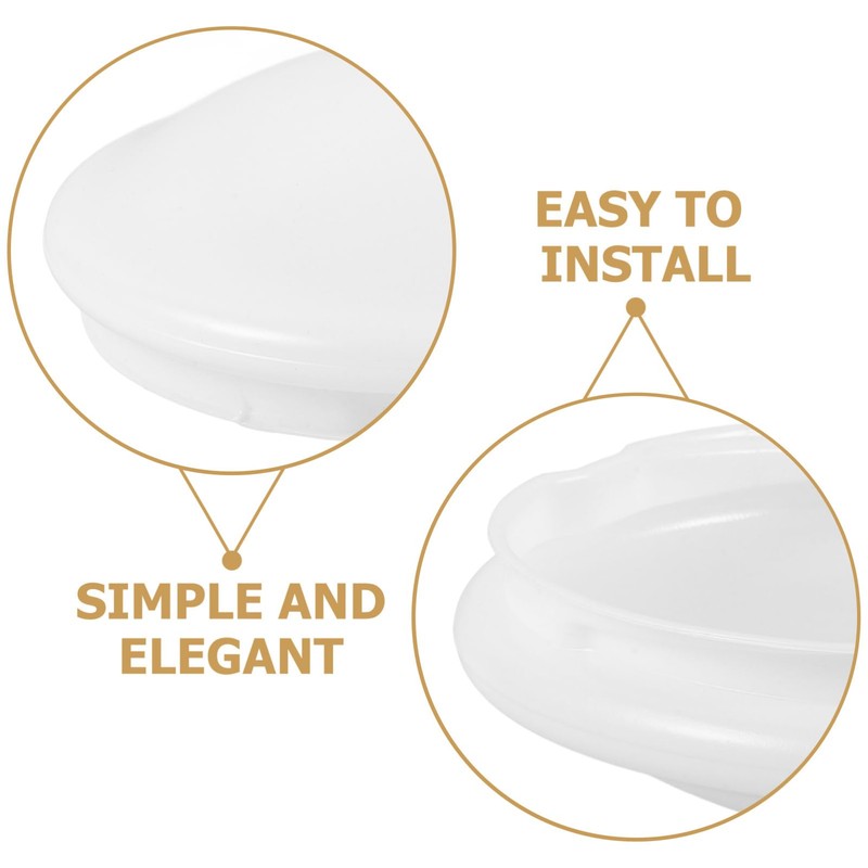 Ceiling Light Cover Replacement Clip-on for Ceiling Mounted Fixture, Mushroom