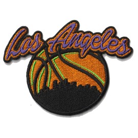 Mjshop29 Rugby Fans Los Angeles Logo Patch Embroidery Basketball Fan Favorite Team Iron On Sew On Embroidered Patch
