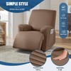 TAOCOCO Recliner Chair Covers 4-Pieces for Oversized Recliner, Stretch Recliner