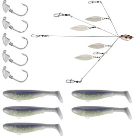 YUM Scottsboro Swimbait 3.5" Kit Sexy Shad 3.5"