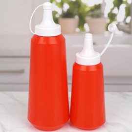 Komax Multi-purpose Seasoning Sauce Bottle (Ketchup/Chojang Dispenser) for Restaurants Household Small 5ea