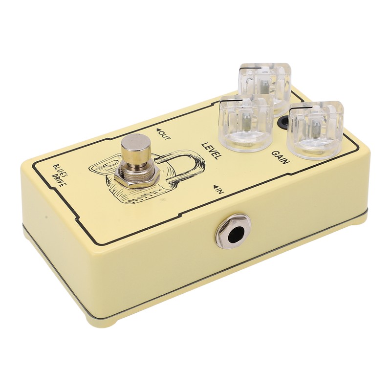 Guitar Effect Pedal Blues Drive Distortion Adjustable Single Instrument Accessory