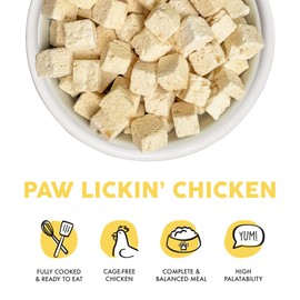 Weruva Cat Freeze Dried, Paw Lickin' Chicken with Chicken Breast, 1oz Bag