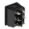 1839.1407, Marquardt Board Mount Rocker Switch, 2-Pin Toggle Switch (On)