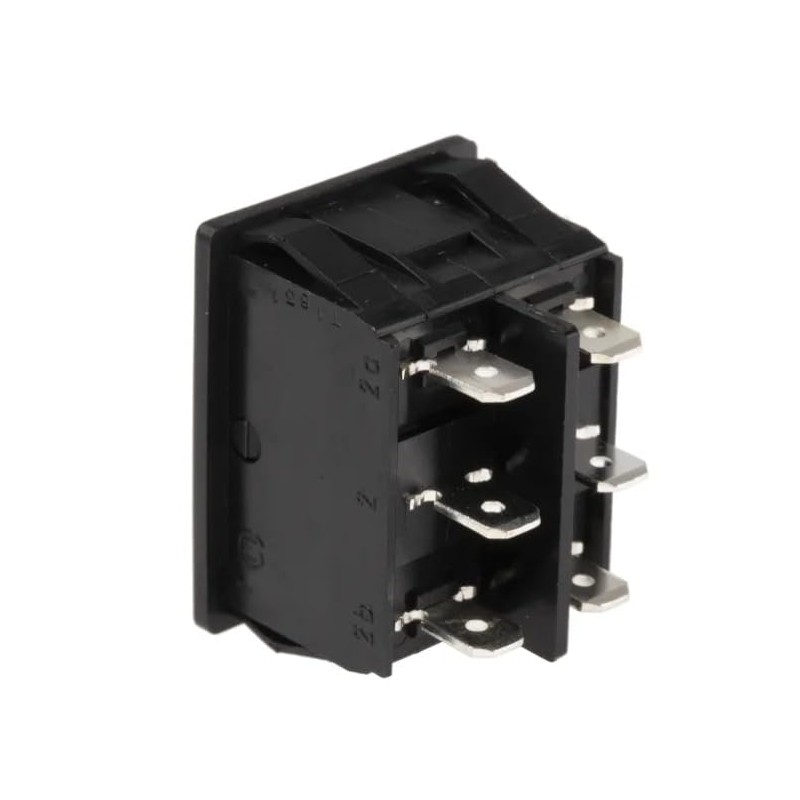 1839.1407, Marquardt Board Mount Rocker Switch, 2-Pin Toggle Switch (On)