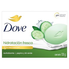 Jabón Dove Go Fresh Pepino y Té Verde 135 g