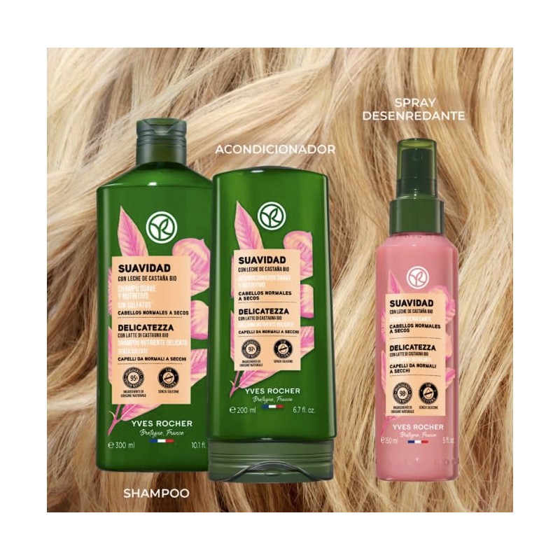 ¡NUEVOS Shampoos Yves Rocher! Nueva formula y nueva presentación (Shampoo
