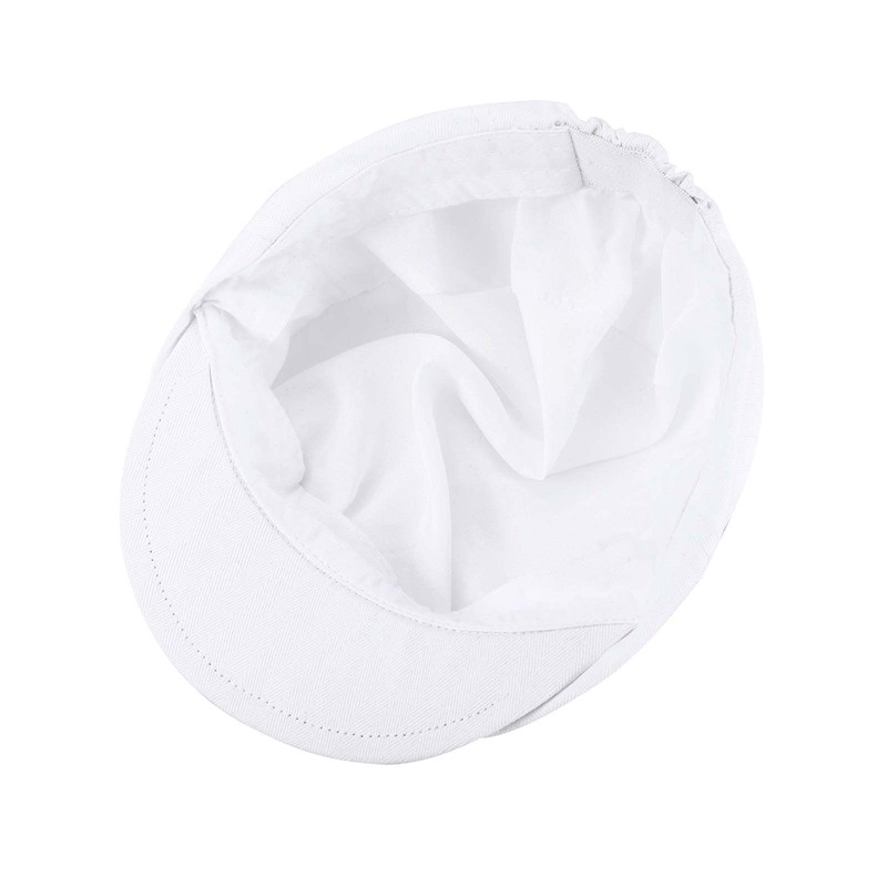 mintgreen Children's Flat Cap Baby Boys Herringbone Tweed Peaked Cap