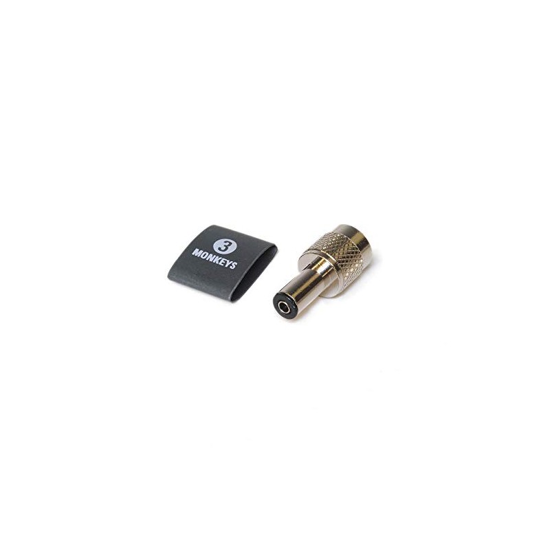3 Monkeys Solderless 2.1 mm DC Solderless Plug soruda-resu DC