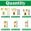 Aienxn 103PCS Heavy Duty Picture Hanging Kit Holds 10-100lbs, Picture