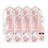 Univivi Clear PVC Dance Costume Garment Bag 40 Inch Hanging