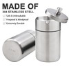 Stainless Steel Auto Ashtrays with Lid Car Ashtray Smell Proof