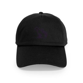 CafePress Sigma Lambda Gamma Panther Outline Unique Adjustable Baseball Hat Black