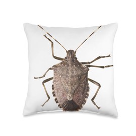 Stink Bug Entomology Insects Funny T-Shirt Throw Pillow