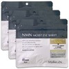 Make.iN NMN Moist Eye Sheets, 3 Bags, 60 Sheets Each,
