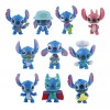 Lilo Y Stitch Set De 10 Figuras