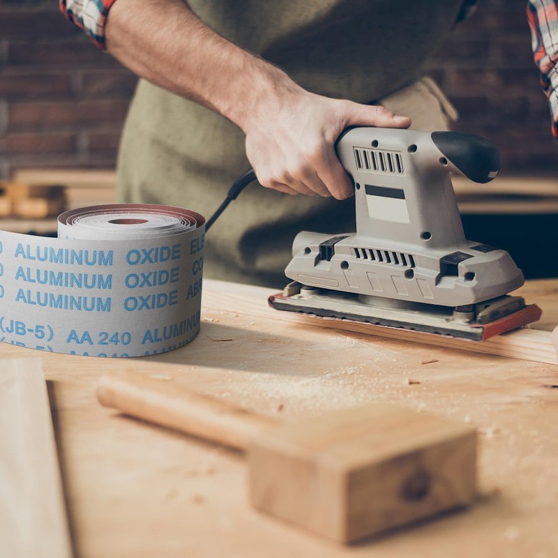 KONGMING Sandpaper Roll 93 mm x 10 m Grit 100